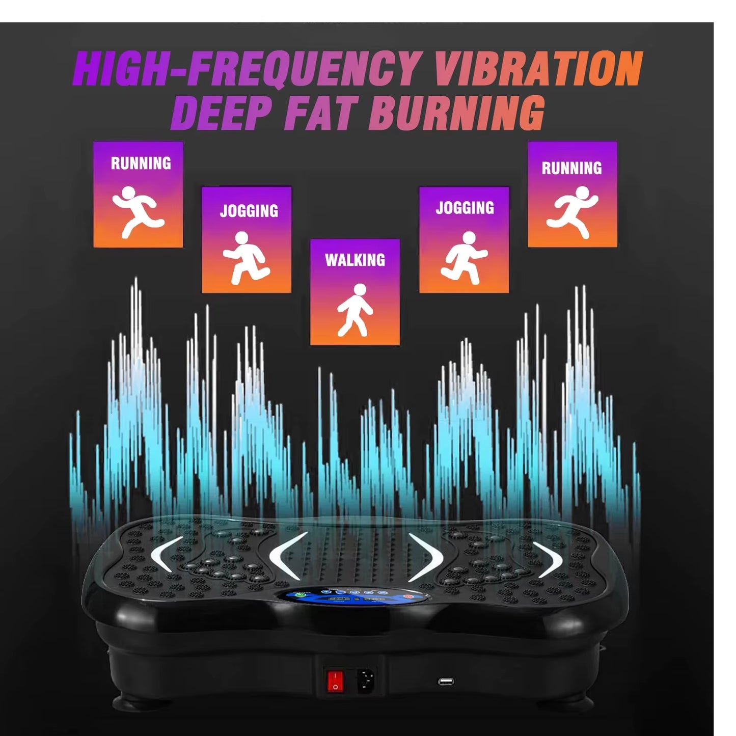 VibeCore™ Power Vibration Platform – Advanced Full-Body Workout & Weight Loss System