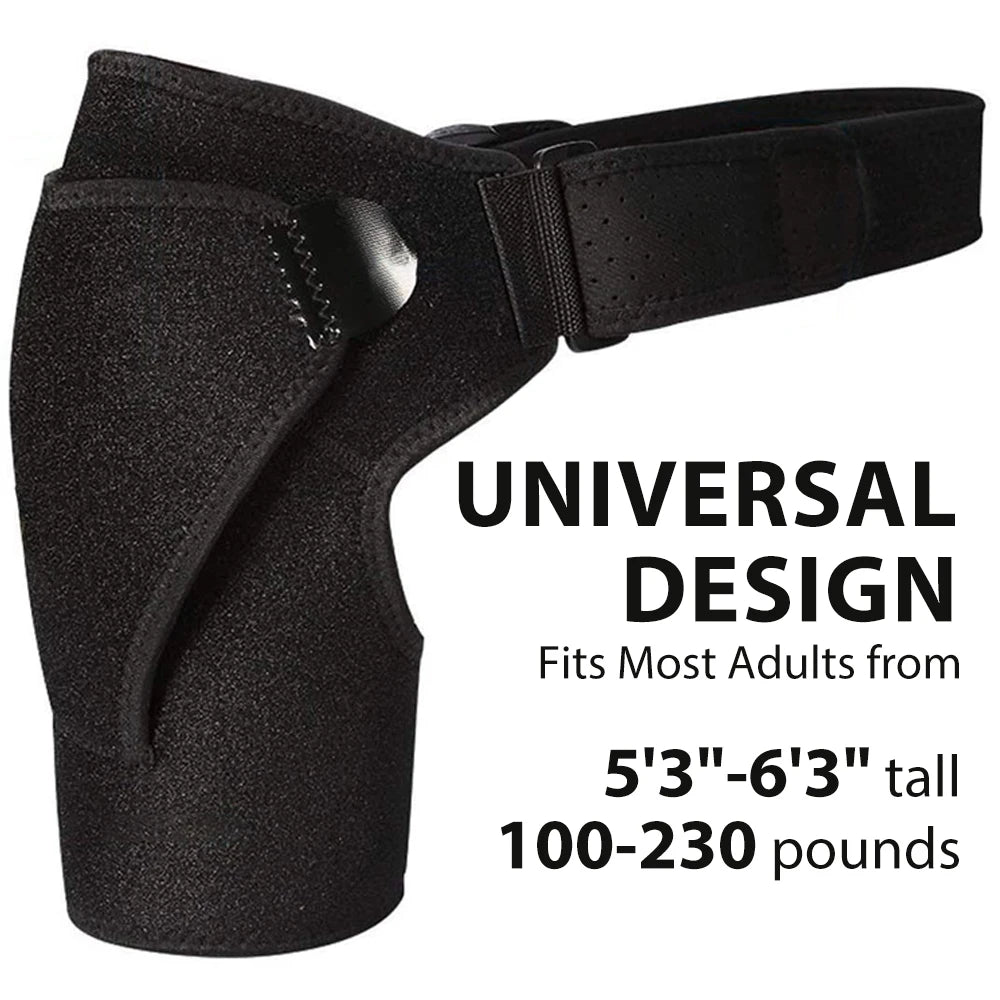 TheraShoulder™ Compression Brace – Adjustable Shoulder Support Wrap for Men & Women