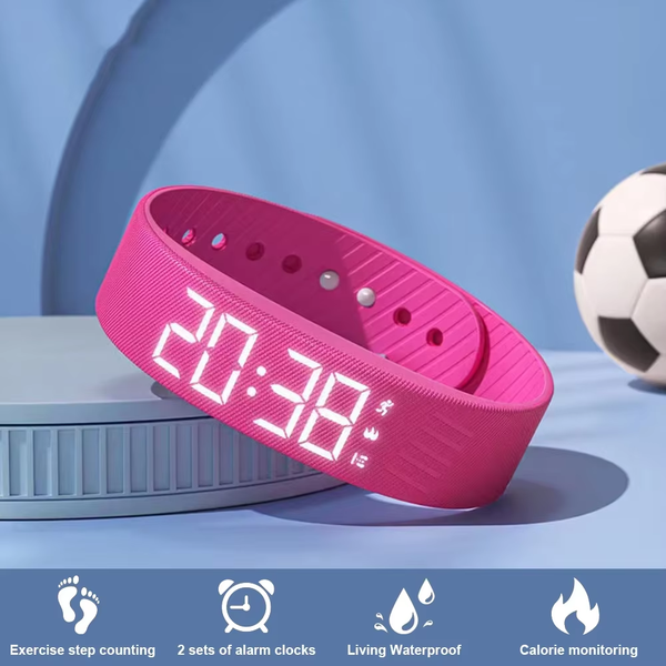 PulseTrack™ Waterproof Smart Fitness Bracelet – Advanced Health & Activity Monitor