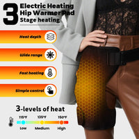 Relievio™ Heated Hip Support Belt – Infrared Therapy Wrap for Sciatica, Hip & Lumbar Pain Relief