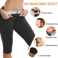 SweatFit™ Sauna Shorts – Women’s Thermo Compression Shorts for Gym & Running