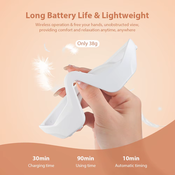 Eye Massager | 3D Eyes Massager Fatigue Relief | Lighten Dark Circles | Beauty Eye Care