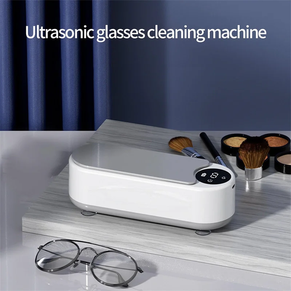 UltraCleanse™  Portable Ultrasonic Jewelry & Glasses Cleaner – 450ml Deep Cleaning Machine