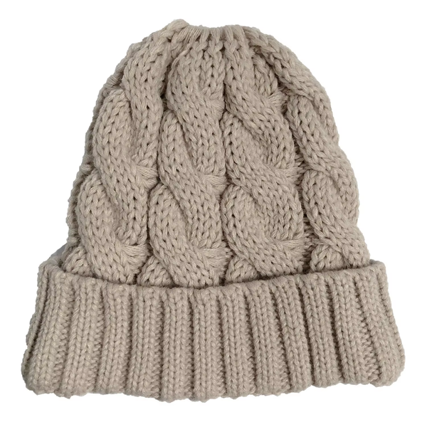 Womens Winter Knitted Beanie | Ponytail Beanie | Warm Wool Beanie Hats