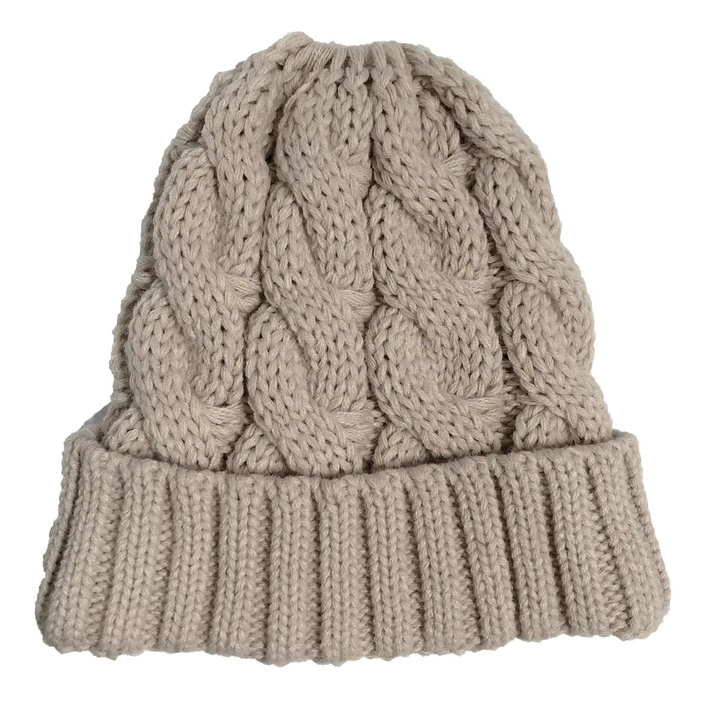 Womens Winter Knitted Beanie | Ponytail Beanie | Warm Wool Beanie Hats