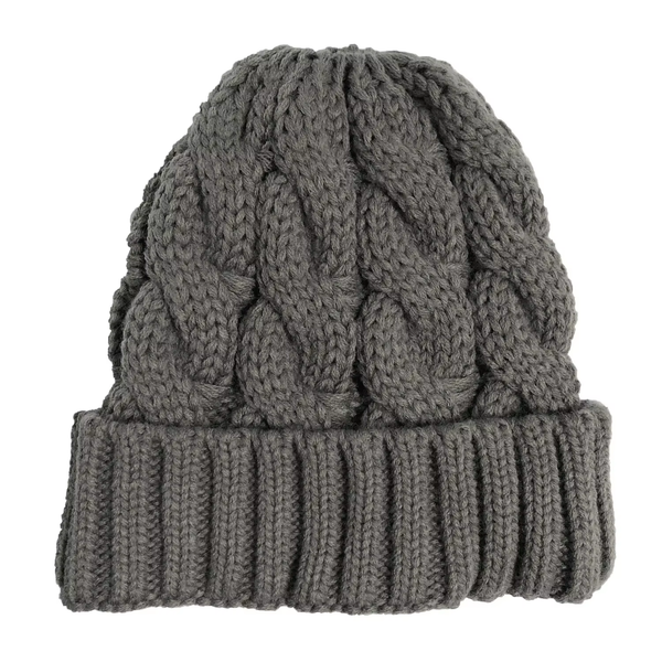 Womens Winter Knitted Beanie | Ponytail Beanie | Warm Wool Beanie Hats