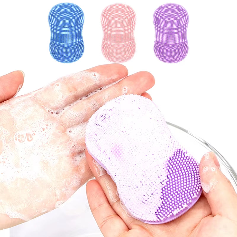 SilkClean™ Silicone Facial Cleansing Brush – Deep Pore Cleanser & Gentle Exfoliating Massager