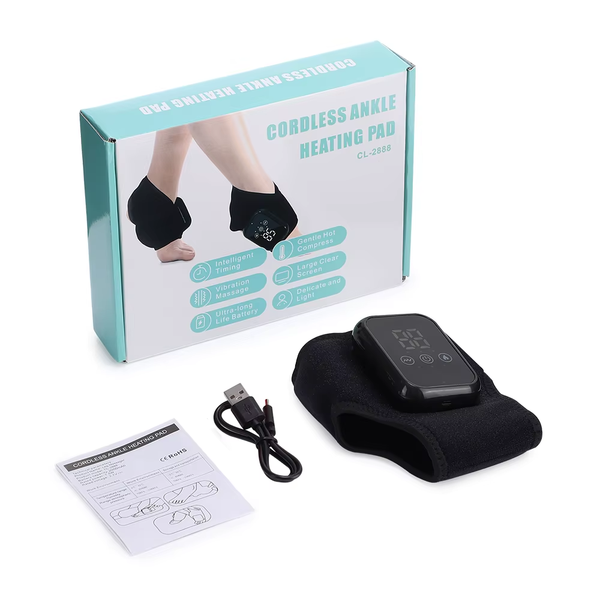 FlexiPulse™ Ankle Recovery System – Smart Air Compression Massager for Achilles Tendon Relief & Circulation Boost