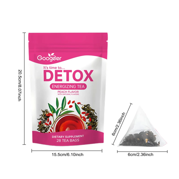 PureBalance™ Herbal Detox Wellness Tea – 28 Daily Herbal Tea Bags for a Refreshing Wellness Routine