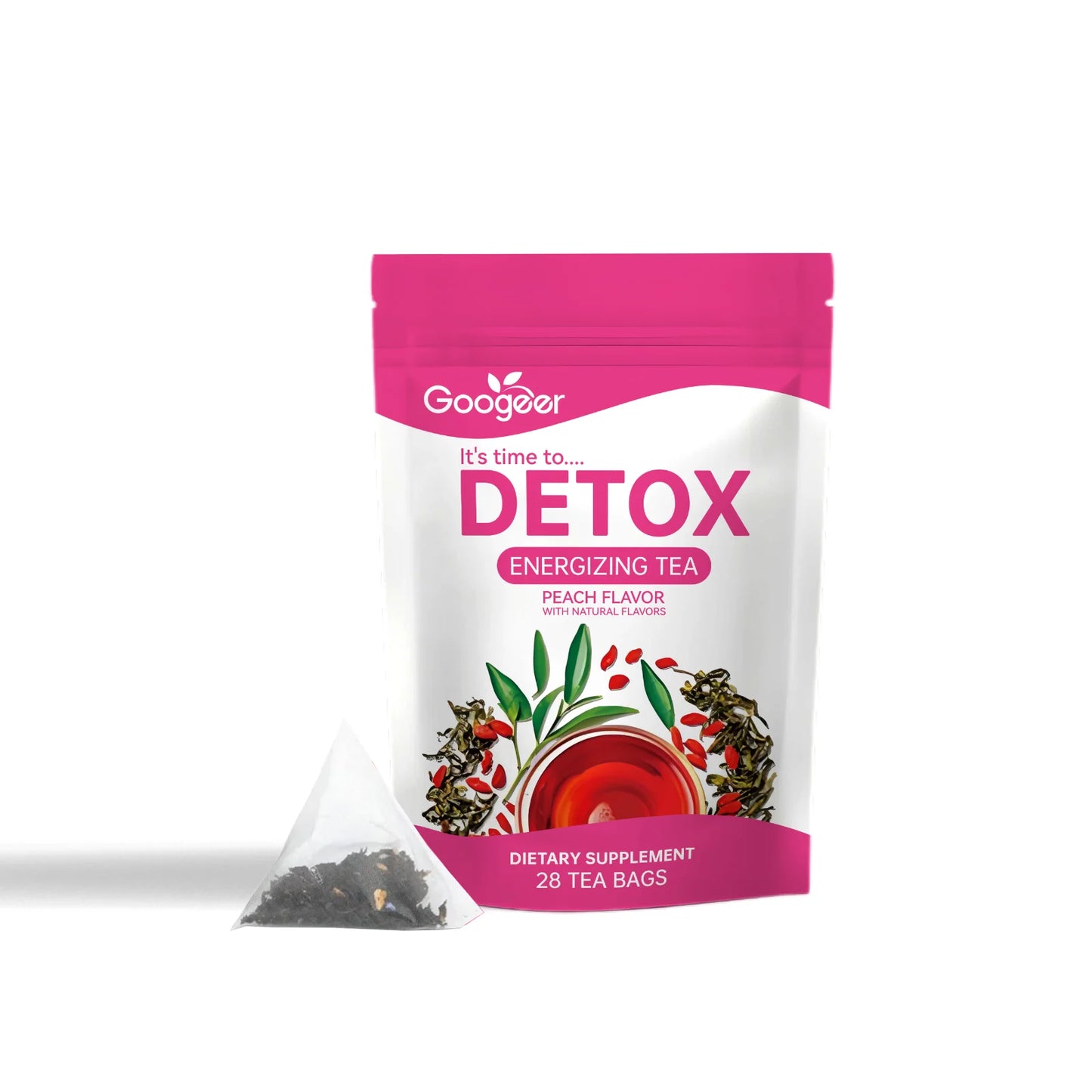 PureBalance™ Herbal Detox Wellness Tea – 28 Daily Herbal Tea Bags for a Refreshing Wellness Routine
