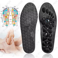 FlexArch™ Magnetic Massage Insoles – Acupressure Arch Support for Foot Pain Relief & Comfort