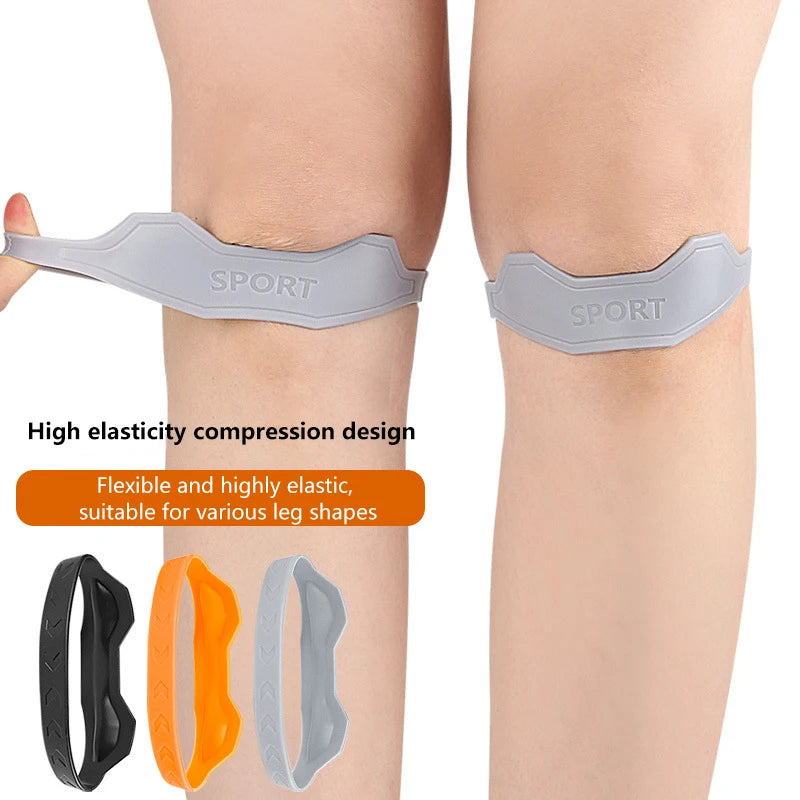 FlexSupport™ Adjustable Patella Tendon Knee Strap – Targeted Knee Support for Pain Relief, Running & Sports Stability