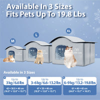 ArcticNest™ Pet Cooling Bed – Summer Cooling House for Cats & Small Dogs