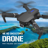 E88 Pro Foldable Quadcopter Drone┃WIFI FPV, HD 4K Camera, Altitude Hold.