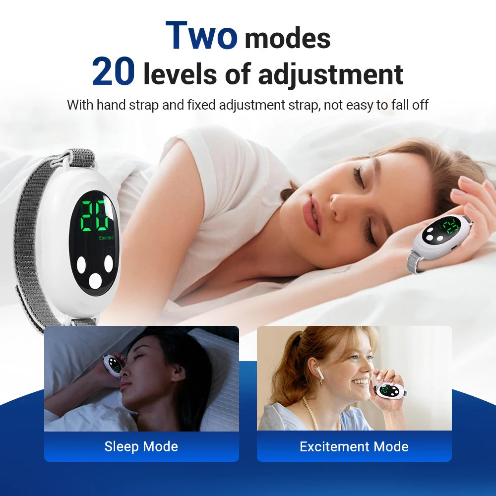 SleepWave™ EMS Sleep Aid Machine – Microcurrent Relaxation & Stress Relief Massager