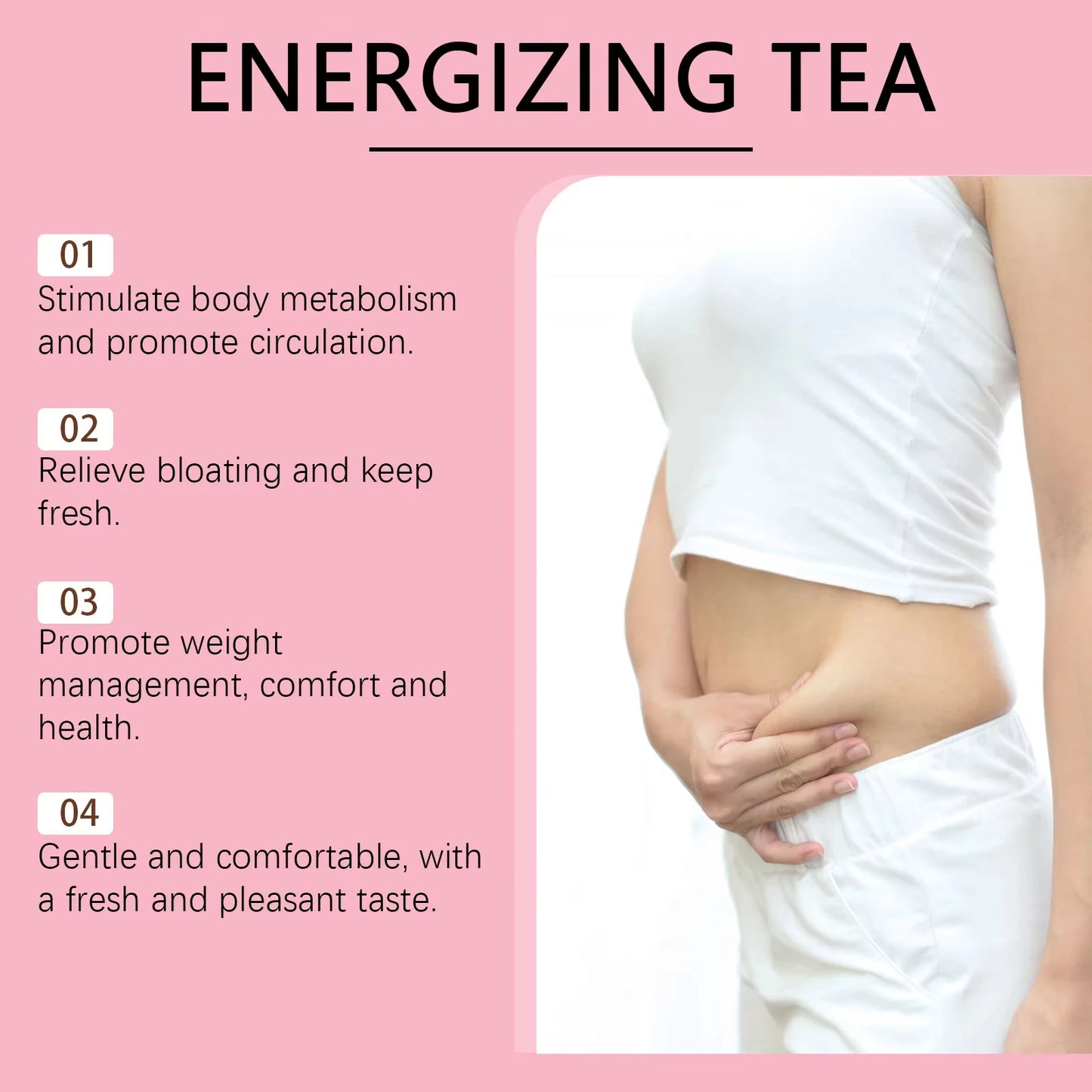 PureBalance™ Herbal Detox Wellness Tea – 28 Daily Herbal Tea Bags for a Refreshing Wellness Routine