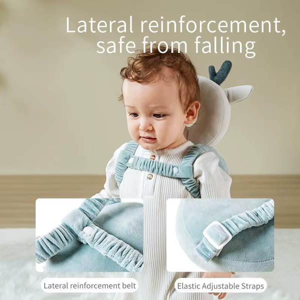 SafeSteps™ Baby Head Protector – Astronaut Backpack Cushion for Crawling & Walking