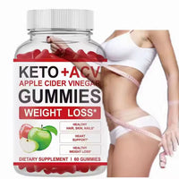 Apple Cider Vinegar Gummies Supplement┃Apple Flavor Non-Gmo Gluten Free Gummies┃Boost Metabolism & Body Shaping