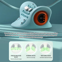 NeckRelief Pro™ Cervical Traction Massager – Portable Neck & Acupoint Therapy Pillow