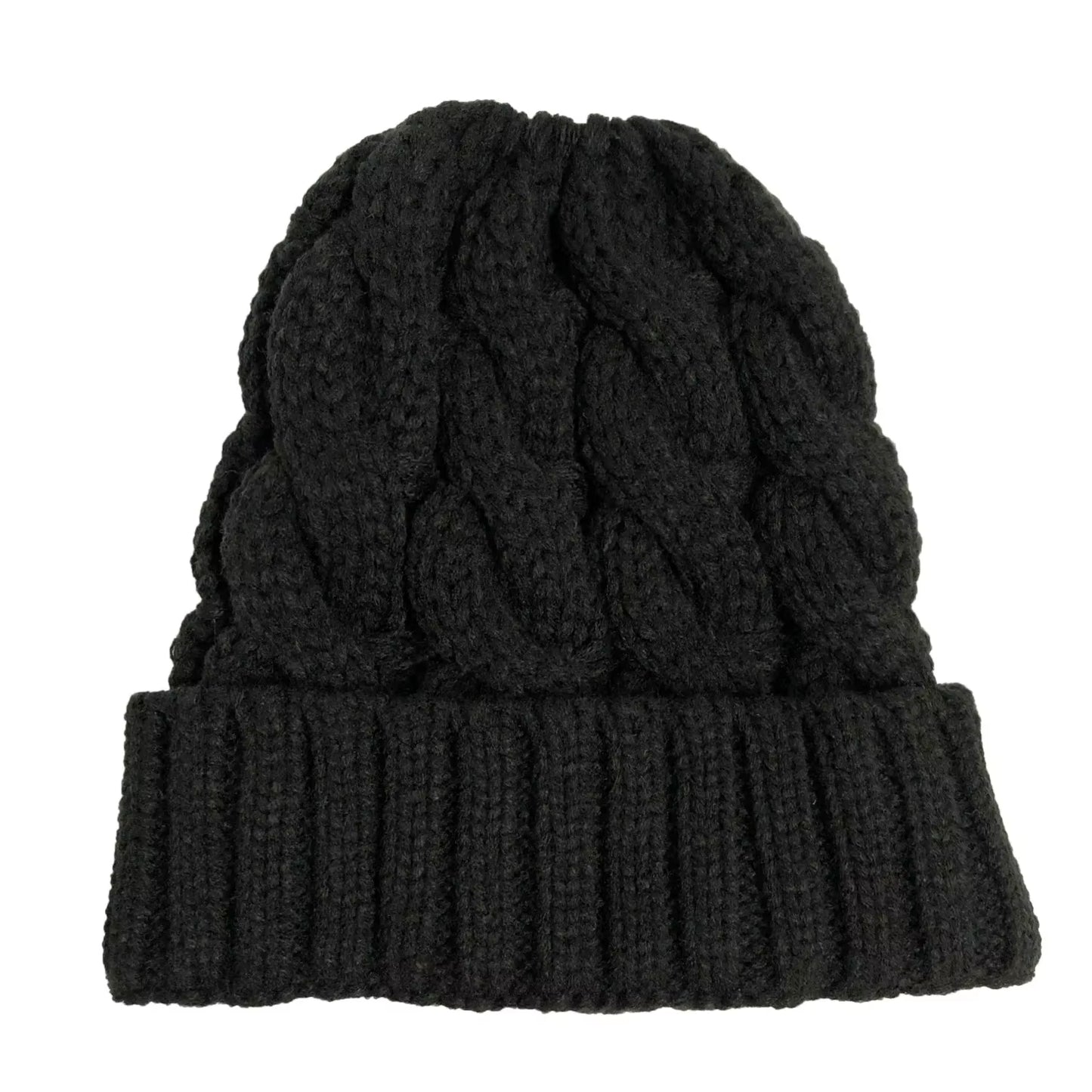 Womens Winter Knitted Beanie | Ponytail Beanie | Warm Wool Beanie Hats