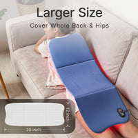 RedRelief Pro™ Red Light Therapy Mat – Full Body Pain Relief & Muscle Recovery Pad