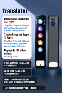 Smart Pen GPT AI Translation Dictionary Pen Offline Translation Point Reading Learning Language Translator