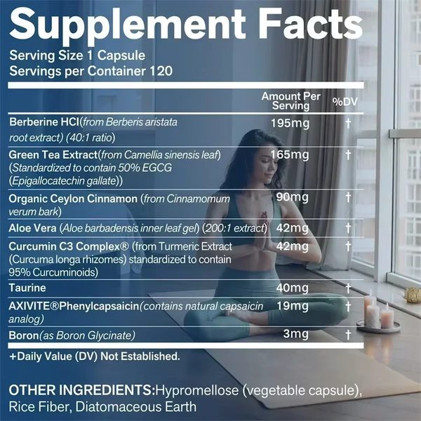 GLP-1 Support┃Supplement for Metabolism & Energy┃for Gut & Digestive Health.