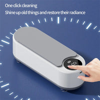UltraCleanse™  Portable Ultrasonic Jewelry & Glasses Cleaner – 450ml Deep Cleaning Machine