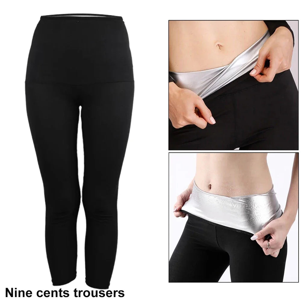 SweatFit™ Sauna Shorts – Women’s Thermo Compression Shorts for Gym & Running