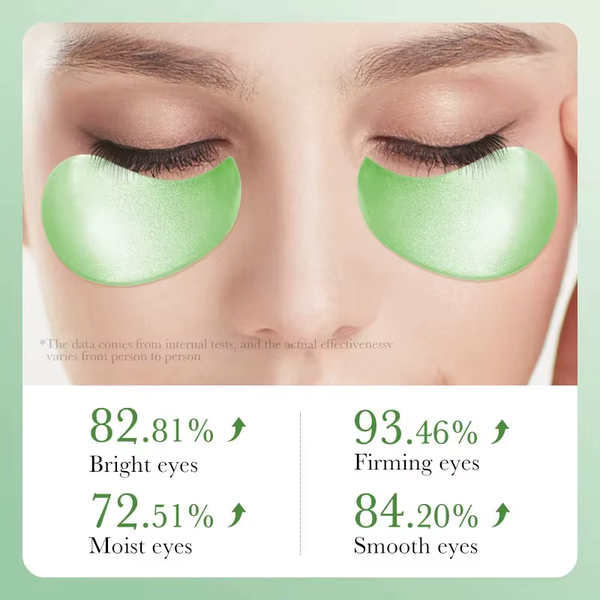 AloeGlow™ Collagen Eye Patches – 60pcs Hydrating Under-Eye Masks for Puffiness & Dark Circle Care