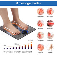NerveEase™┃EMS Foot Massager Pad┃Pain Relief Massage┃Electric Muscle Stimulation 