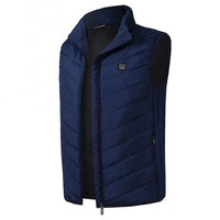 Men Winter Heated Vest | USB Safe Constant Temperature Vest | Outdoor Infrared Heating Vest | Carbon Fiber Thermal Waistcoat.
