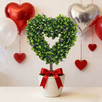 Artificial Heart-Shaped Topiary Tree