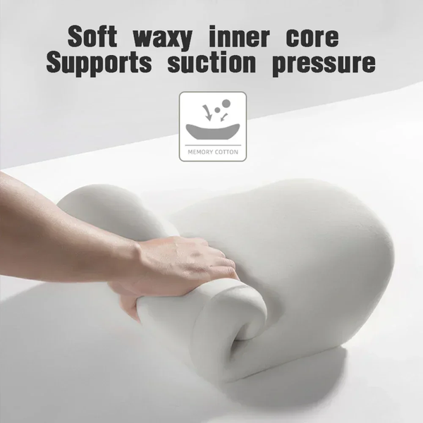 DriveComfort™ Universal Memory Foam Car Headrest & Lumbar Support Pillow – Back Pain Relief Cushion