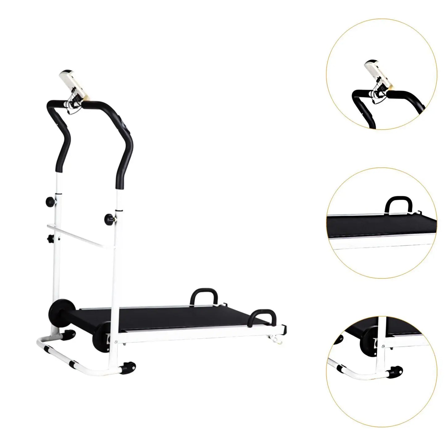 Foldable Treadmill – Compact Indoor Fitness Walking Machine with Anti-Slip Surface