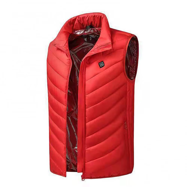 Men Winter Heated Vest | USB Safe Constant Temperature Vest | Outdoor Infrared Heating Vest | Carbon Fiber Thermal Waistcoat.