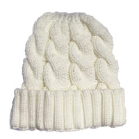 Womens Winter Knitted Beanie | Ponytail Beanie | Warm Wool Beanie Hats