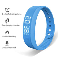 PulseTrack™ Waterproof Smart Fitness Bracelet – Advanced Health & Activity Monitor