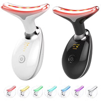 LED Neck and Face Massager for Skin Rejuvenation and Sculpting - Facial Lifting Beauty Device