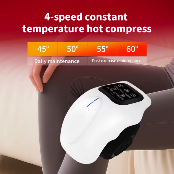 Multifunctional Smart Cordless Knee Massager Vibration Knee Relaxing Massage Machine Joint Knee Device Gifts for Frinds