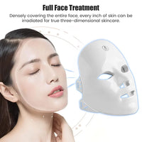LED Facial Mask | Red Light Therapy Skin Rejuvenation | anti Acne Wrinkle Removal Skin Care Mask.
