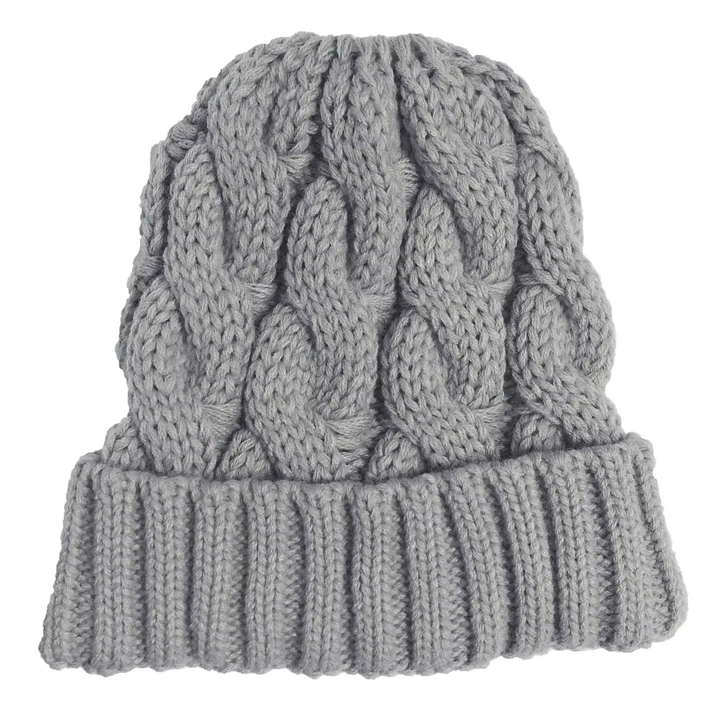 Womens Winter Knitted Beanie | Ponytail Beanie | Warm Wool Beanie Hats