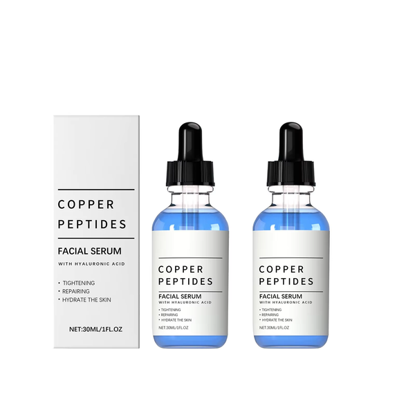 HydraFusion™ Copper Peptide & Hyaluronic Acid Serum – Deep Hydration, Brightening & Skin Repair