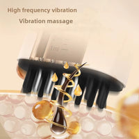 EMS Microcurrent Scalp Massager | Red Light Therapy | 15Ml Liquid Tank for Hair Growth.