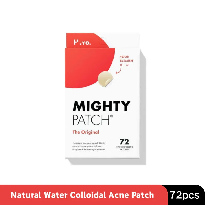 PurePatch™ Acne Spot Patches – Gentle Hydrocolloid Blemish Covers for Overnight Care