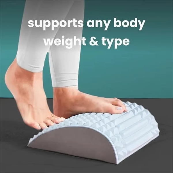 SpineRelief Pro™ Back Stretcher & Lumbar Support Pillow – Posture Corrector & Pain Relief Massager
