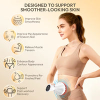 LymphoSculpt™ Electric Lymphatic Drainage Body Massager with Heat & Vibration