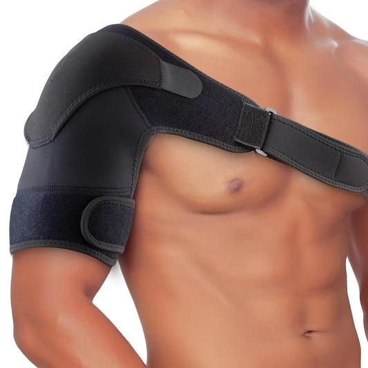 TheraShoulder™ Compression Brace – Adjustable Shoulder Support Wrap for Men & Women
