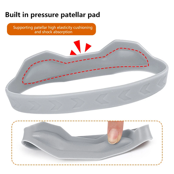 FlexSupport™ Adjustable Patella Tendon Knee Strap – Targeted Knee Support for Pain Relief, Running & Sports Stability