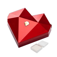 Valentine's Day Heart-Shaped Auto Pop-Up Ring Box